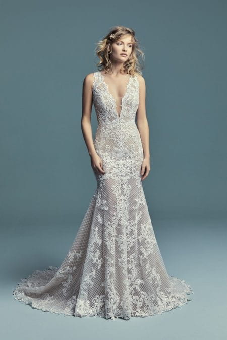 Hailey Marie Wedding Dress from the Maggie Sottero Lucienne Fall 2018 Bridal Collection