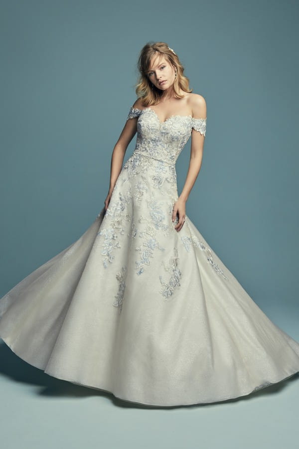 Maine Wedding Dress from the Maggie Sottero Lucienne Fall 2018 Bridal Collection