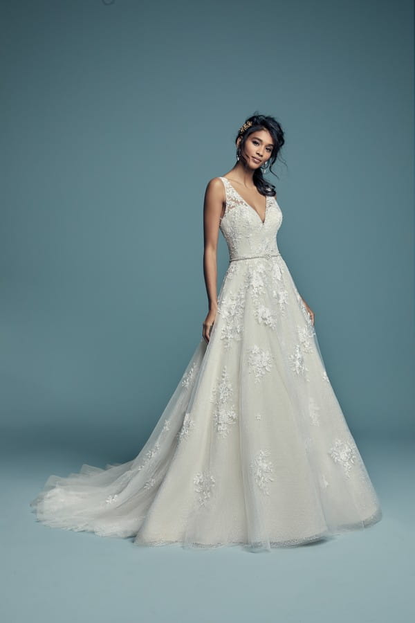 Meryl Lynette Wedding Dress from the Maggie Sottero Lucienne Fall 2018 Bridal Collection