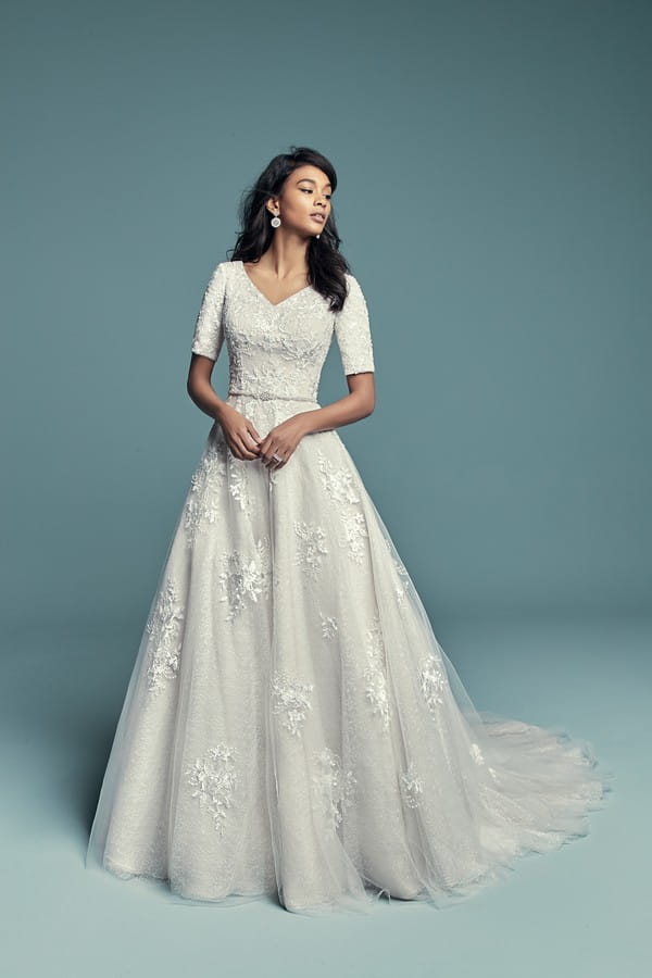 Meryl Marie Wedding Dress from the Maggie Sottero Lucienne Fall 2018 Bridal Collection