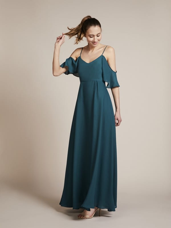 Mykonos Bridesmaid Dress in Forest by Rewritten