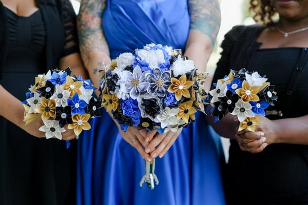Paper Wedding Bouquets