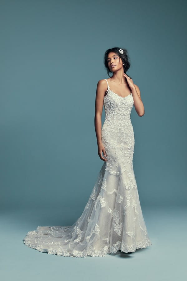 Riley Wedding Dress from the Maggie Sottero Lucienne Fall 2018 Bridal Collection