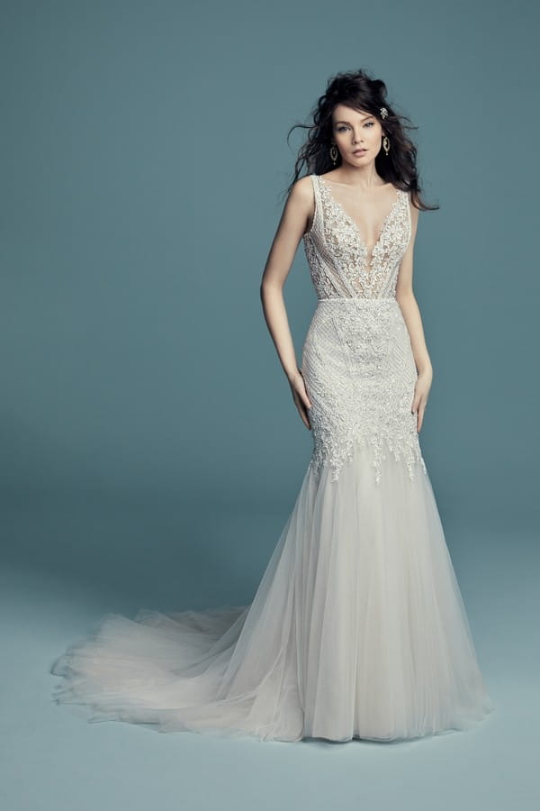 Tanner Wedding Dress from the Maggie Sottero Lucienne Fall 2018 Bridal Collection