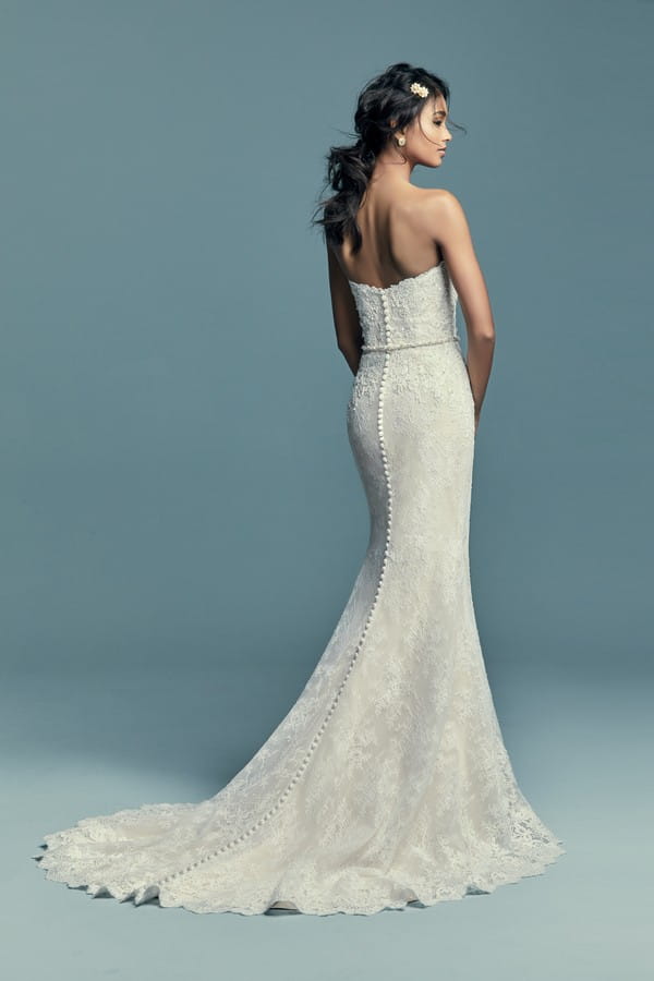 Back of Tenille Wedding Dress from the Maggie Sottero Lucienne Fall 2018 Bridal Collection