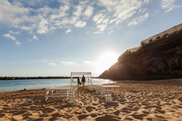 Beach Wedding Seating at The Ritz-Carlton Abama, Tenerife