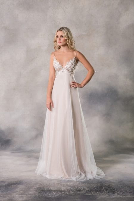 Alyssa Wedding Dress from the Anna Georgina Casablanca 2019 Bridal Collection