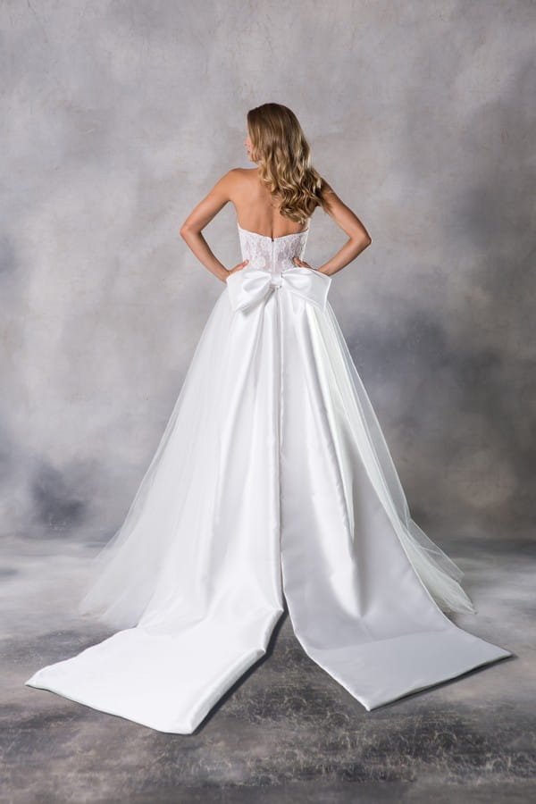Back of Grace Wedding Dress from the Anna Georgina Casablanca 2019 Bridal Collection