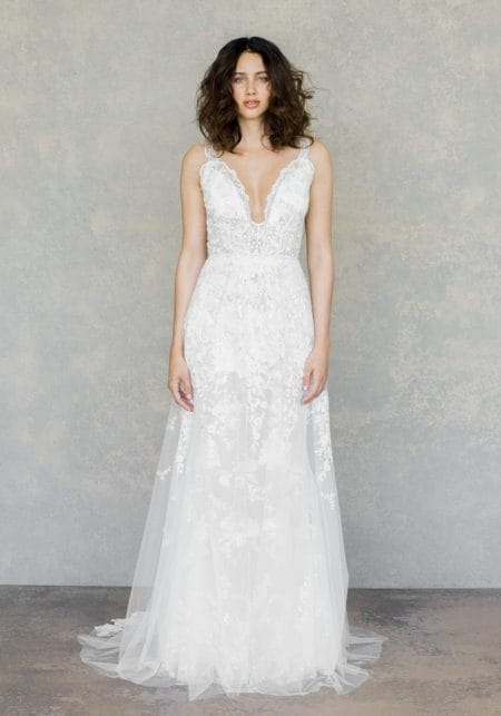 Gypsy Moon Wedding Dress from the Claire Pettibone The White Album Spring 2019 Bridal Collection