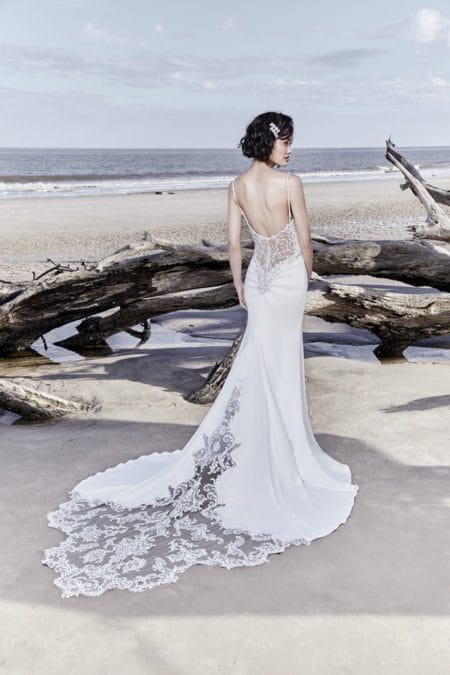 Back of Hayward Wedding Dress from the Sottero and Midgley Ariya Fall 2018 Bridal Collection