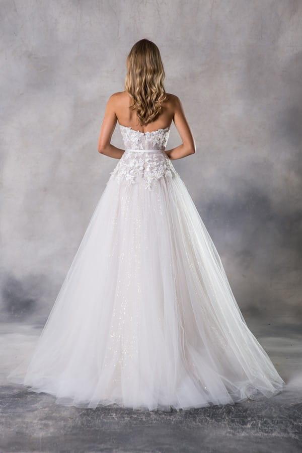 Back of Mai Wedding Dress from the Anna Georgina Casablanca 2019 Bridal Collection