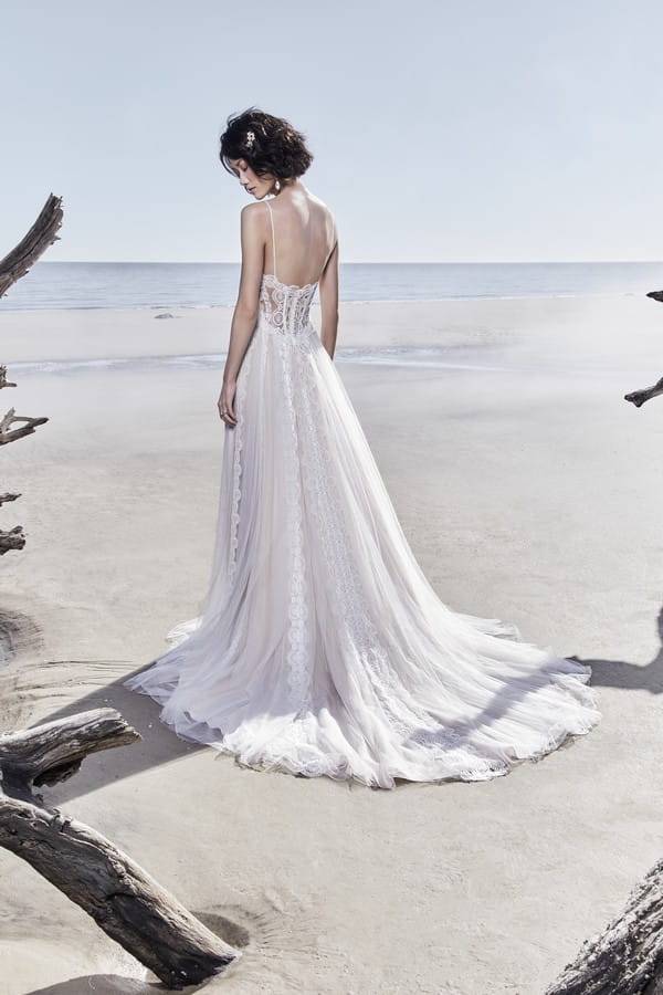 Back of Olson Wedding Dress from the Sottero and Midgley Ariya Fall 2018 Bridal Collection