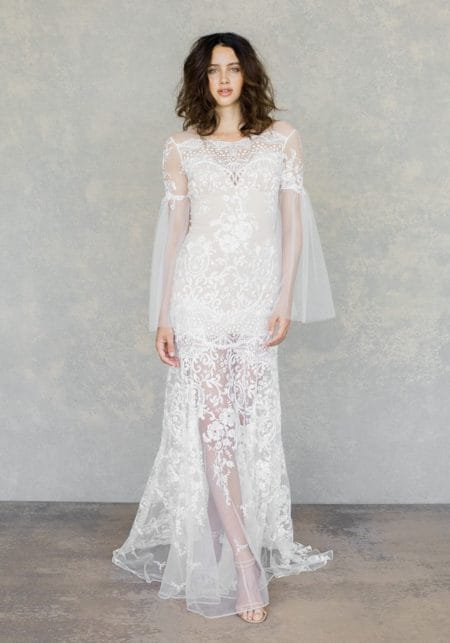 Sahara Wedding Dress in Ivory from the Claire Pettibone The White Album Spring 2019 Bridal Collection