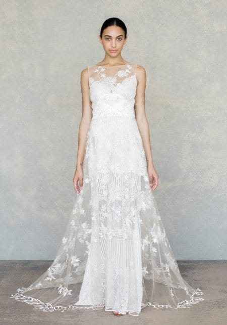 Shangri-La Wedding Dress in Ivory from the Claire Pettibone The White Album Spring 2019 Bridal Collection