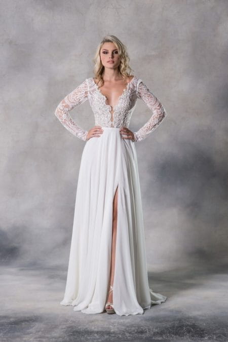 Taylor Wedding Dress from the Anna Georgina Casablanca 2019 Bridal Collection