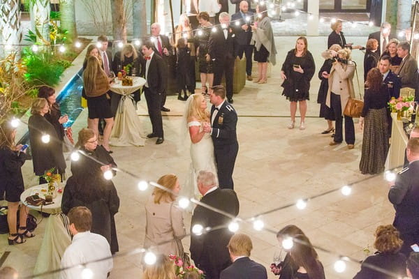 Wedding first dance at Cannon Green, Charleston