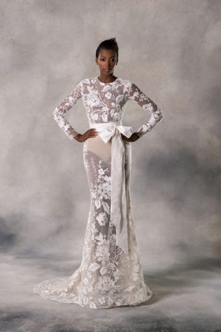 Autumn Wedding Dress from the Anna Georgina Couture Pandora 2019 Bridal Collection