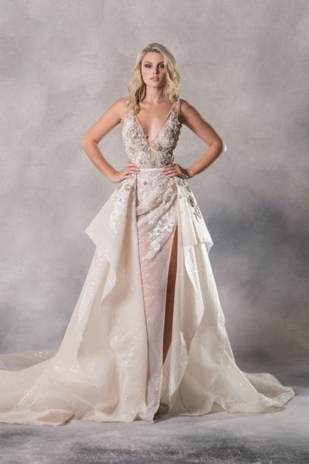 Brigitte Wedding Dress from the Anna Georgina Couture Pandora 2019 Bridal Collection