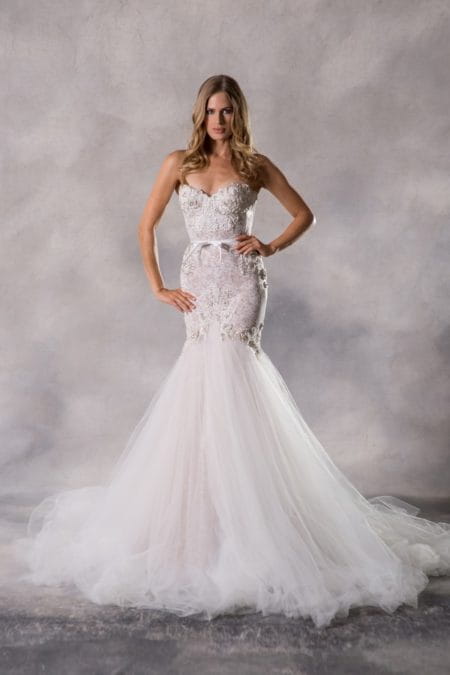Charlize Wedding Dress from the Anna Georgina Couture Pandora 2019 Bridal Collection