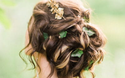 Bridal Hair Trends — Deconstructed Flower Crowns
