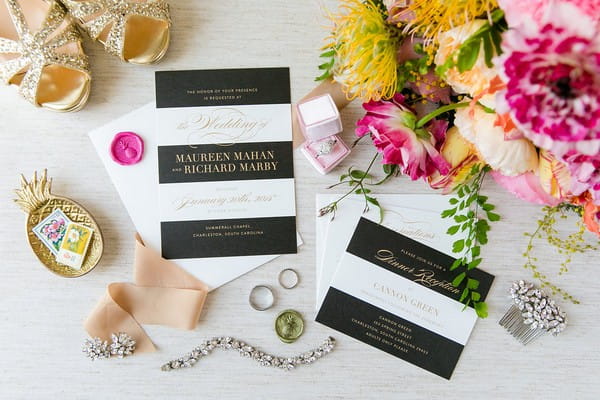 A Colourful Kate Spade Inspired Wedding - The Wedding Community