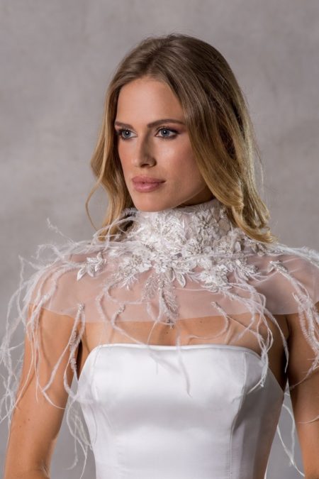 Pia Collar from the Anna Georgina Couture Pandora 2019 Bridal Collection