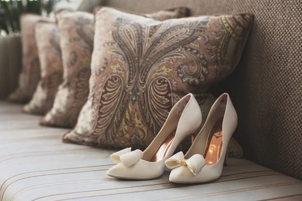 Ted Baker wedding shoes with copper insole