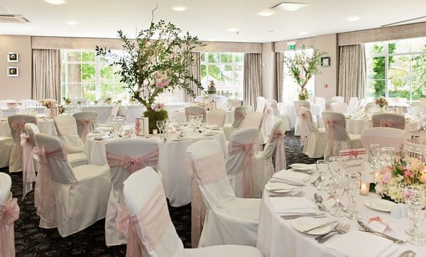 Wedding Tables in Garden Room at Ribby Hall Village