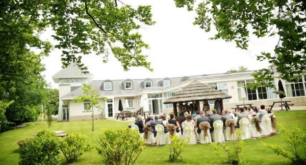 Wedding Ceremony in The Summer House at Ribby Hall Village