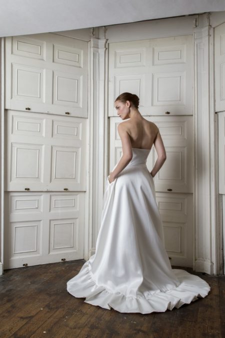 Back of Breeze Dress from the Halfpenny London The Air That We Breathe 2019 Bridal Collection