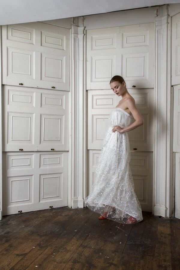 Back of Camden Dress from the Halfpenny London The Air That We Breathe 2019 Bridal Collection