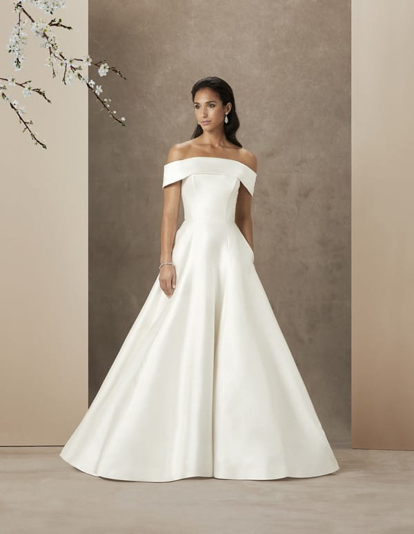 Claret Wedding Dress from the Caroline Castigliano The Power of Love 2019 Bridal Collection