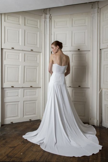 Back of Finsbury Dress from the Halfpenny London The Air That We Breathe 2019 Bridal Collection