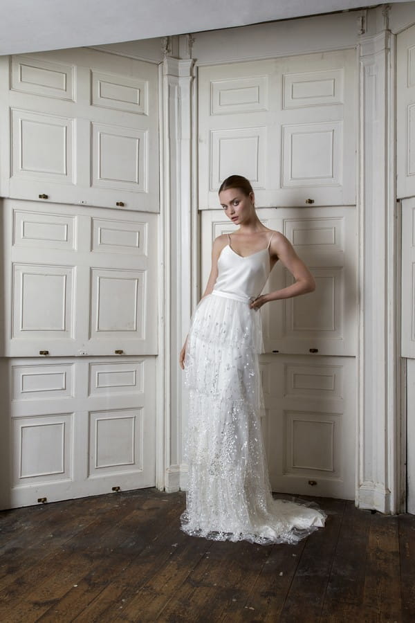 Iris Cami with Camden Skirt from the Halfpenny London The Air That We Breathe 2019 Bridal Collection