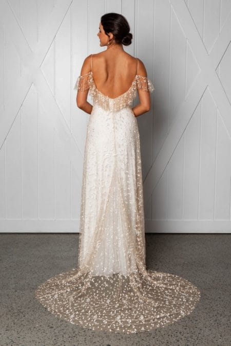 Back of Marloe Wedding Dress from the Grace Loves Lace Icon 2018 Bridal Collection