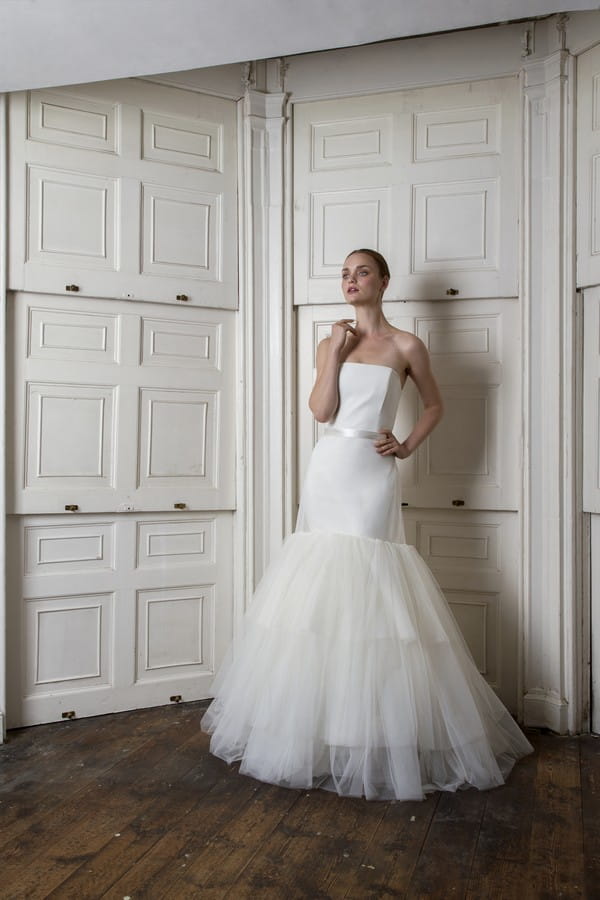 Oliver Dress with Woburn Skirt from the Halfpenny London The Air That We Breathe 2019 Bridal Collection