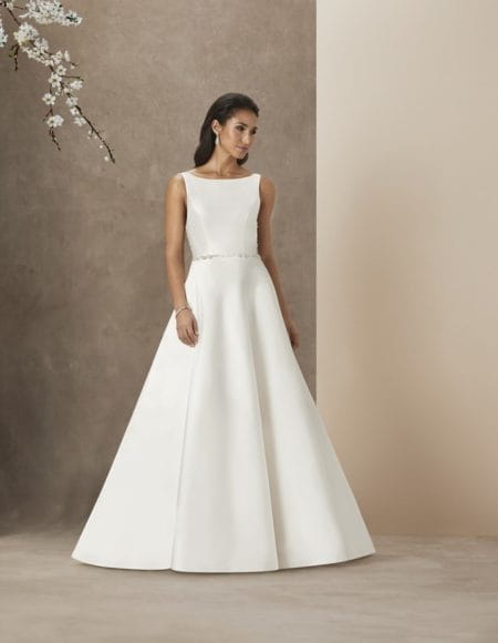 Society Girl Wedding Dress from the Caroline Castigliano The Power of Love 2019 Bridal Collection