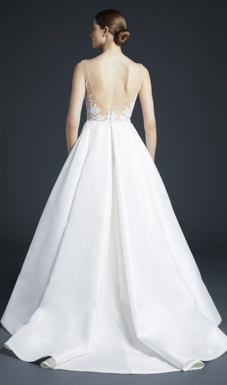 Back of Sullivan Wedding Dress from the Anne Barge Fall 2019 Bridal Collection