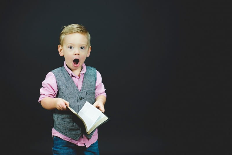 Young Boy Wearing Waistcoat