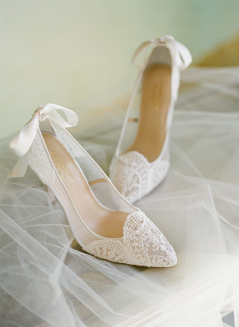 Giselle Shoe from the Claire Pettibone for Bella Belle Bridal Shoes