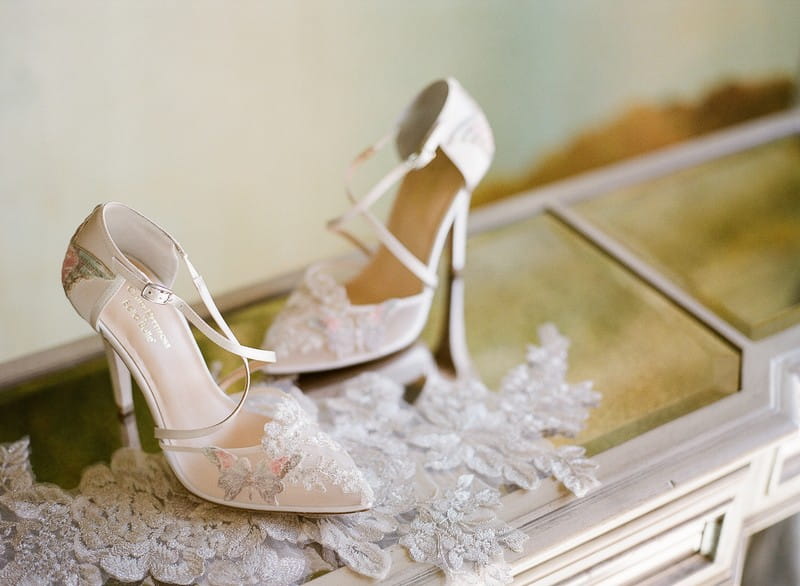 Mariposa Shoe from the Claire Pettibone for Bella Belle Bridal Shoes
