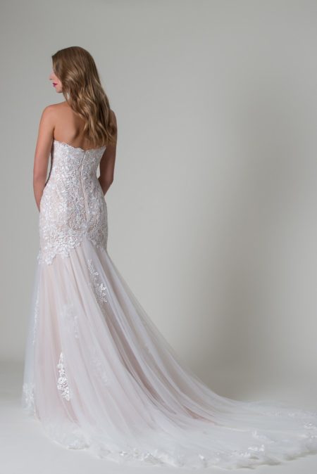 Back of Paulina Wedding Dress from the MiaMia Beautiful You 2019 Bridal Collection