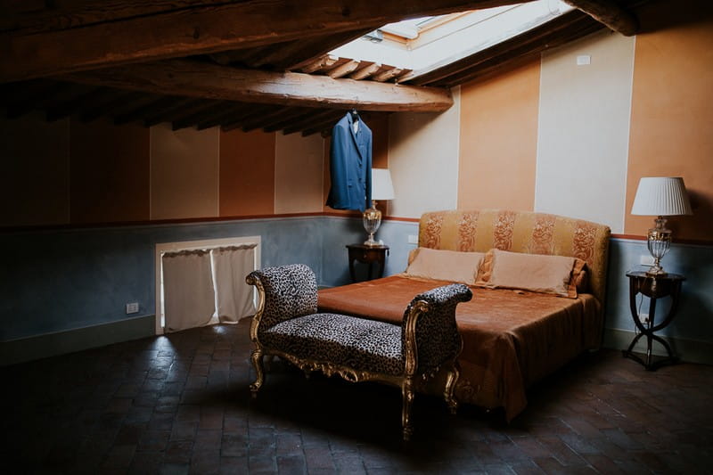 Bedroom at Villa Lenka, Tuscany