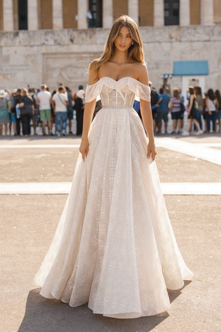 19-102 Wedding Dress from the BERTA Athens F/W 2019 Bridal Collection