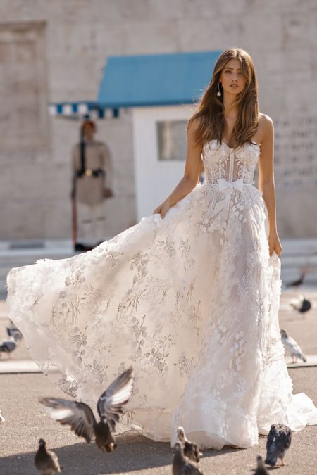 19-104 Wedding Dress from the BERTA Athens F/W 2019 Bridal Collection