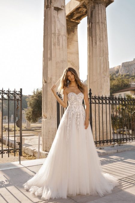 19-105 Wedding Dress from the BERTA Athens F/W 2019 Bridal Collection