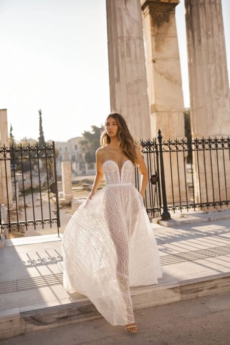 19-106 Wedding Dress from the BERTA Athens F/W 2019 Bridal Collection