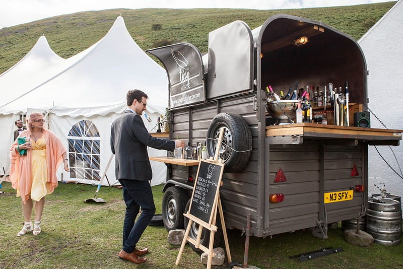 The Tipsy Horse Bar at wedding