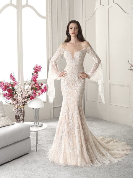 823 Wedding Dress from the Demetrios Starlight 2019 Bridal Collection