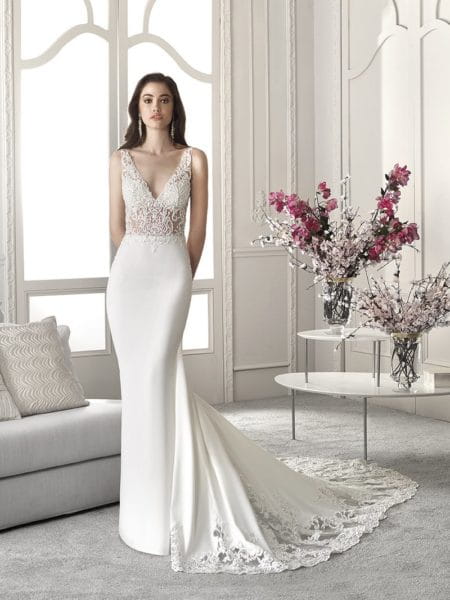 832 Wedding Dress from the Demetrios Starlight 2019 Bridal Collection